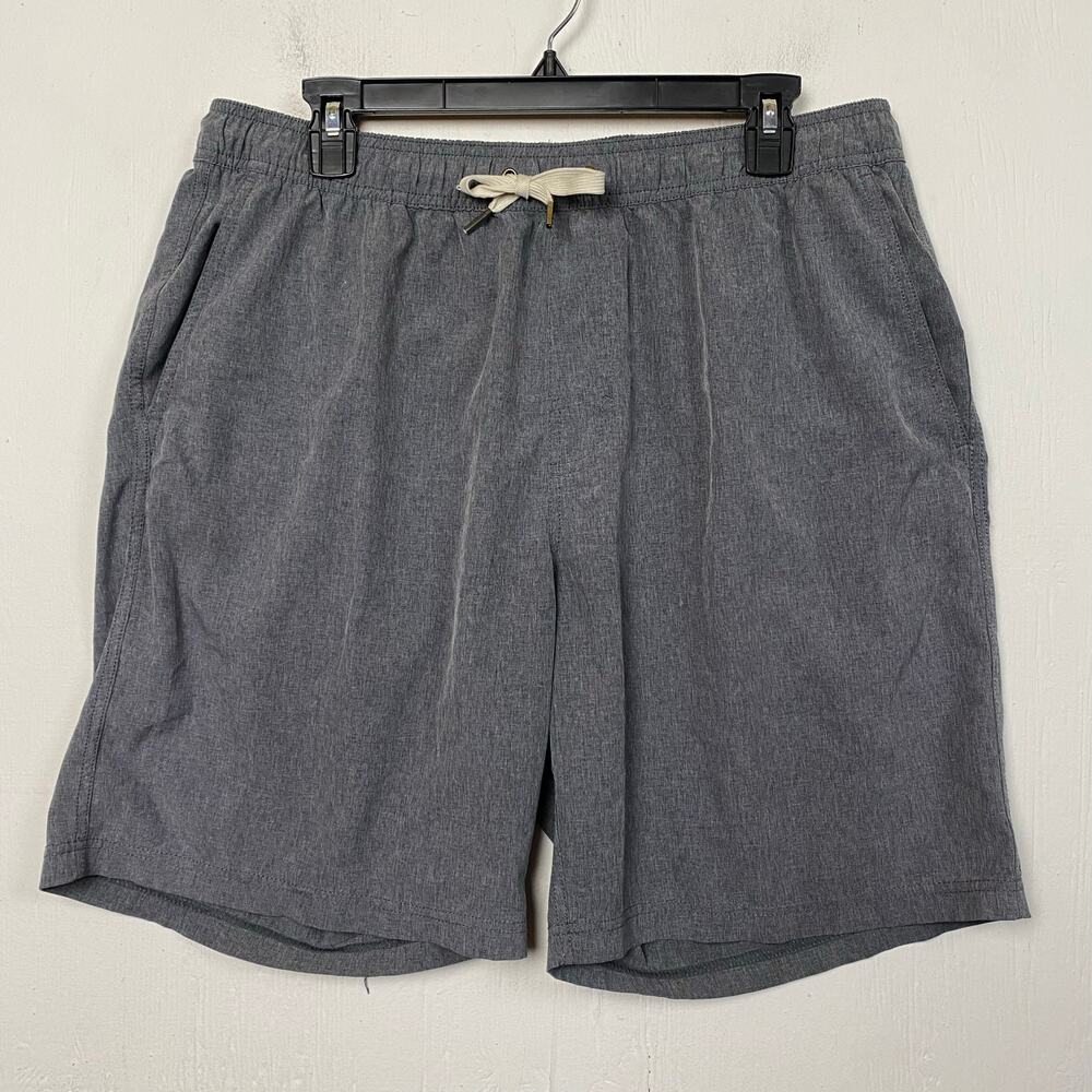 Fair Harbor Gray Unlined Pull On Shorts Size Extra Large